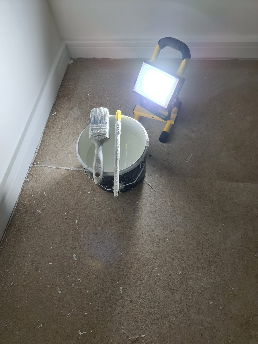 Winter is coming. Can't see a thing in these new builds without a site light on these dark mornings