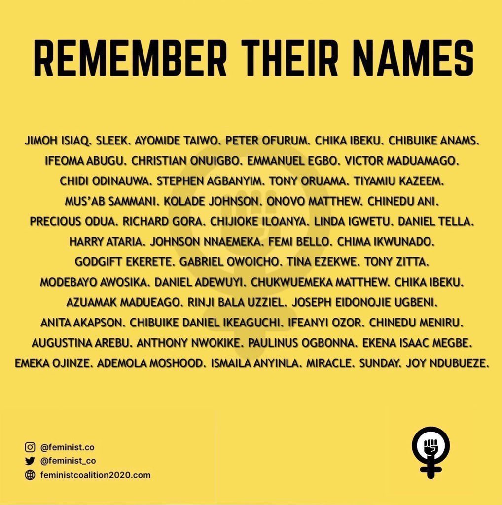 obyezeks's tweet photo. 20 . 10. 2020. #NeverToBeForgotten https://t.co/a9T2INg4nq