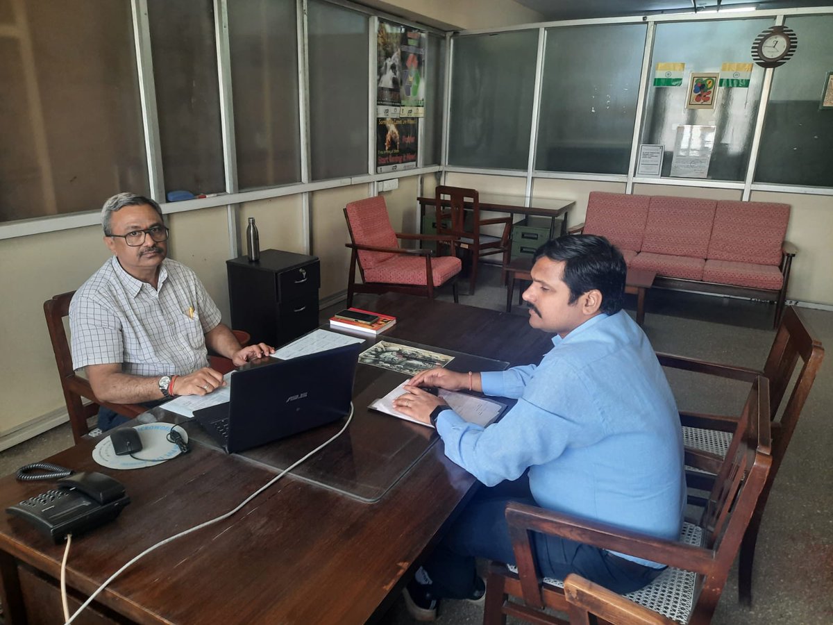 narendra_npc's tweet image. Representative from DPIIT visited NPC regional office Bangalore for Cleanliness inspection and review of activities under Special Campaign 2.0. We have briefed him about the activities undertaken by us. 
@DPIITGoI @NPC_INDIA_GOV