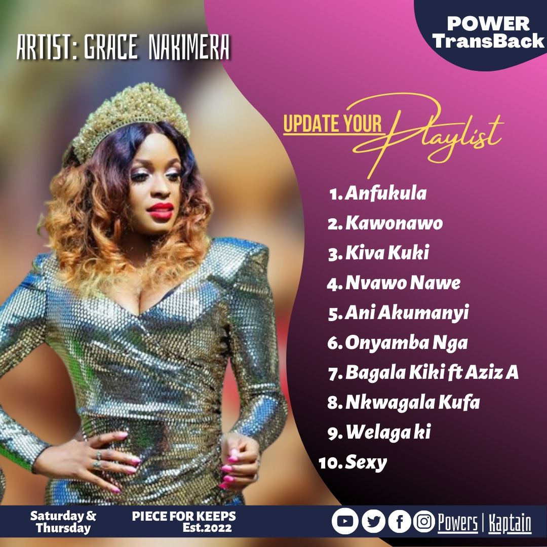 Jjingoashrafk's tweet photo. In today's #PowerTransBack let us update our Playlists with @gracenakimera7 good,lovely and sweet music.. #PieceForKeeps (@Jjumbapatrick3 |@AsheiyU |@Kaptain)
@spymediaug @deltatvtukole @Radio4UG @_huza_ https://t.co/UDOUKHHVCh