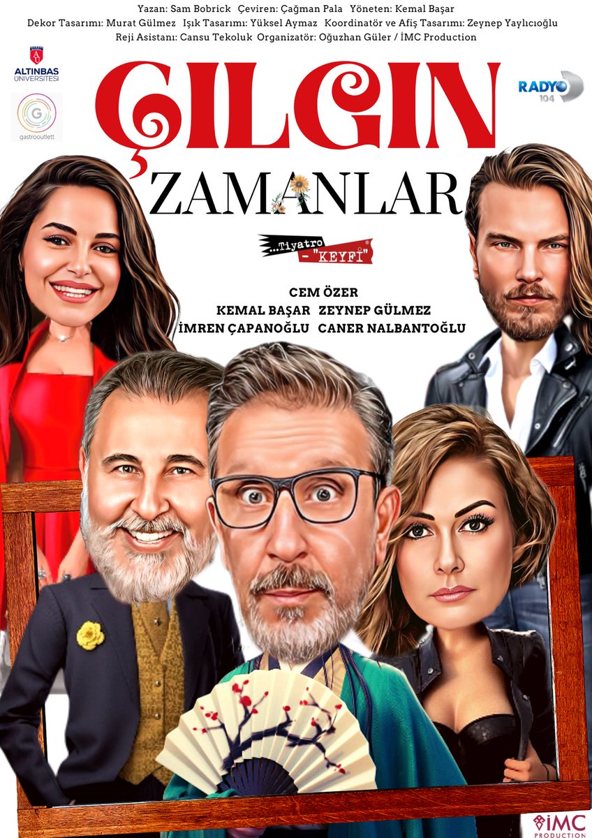 tiyatrokeyfi's tweet photo. 🎭 Yılın komedisi ÇILGIN ZAMANLAR

📍12 Kasım Cumartesi 20.30, Kadıköy Halk Eğitim 

📍17 Kasım Perşembe 20.30, Beylikdüzü Atatürk KSM

🎫 Bilet: 
📍Biletix
📍Biletinial 
📍 Passo
📍Mobilet
📍Bubilet

📞: 05461009634
#tiyatro #sanat #komedi #eglence #etkinlik #istanbul https://t.co/UHOMLnuTKv