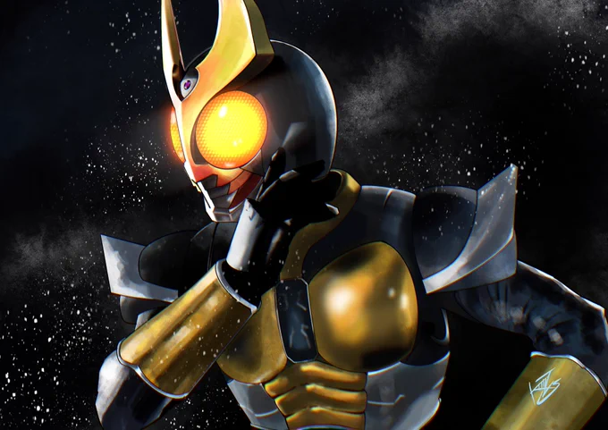 明鏡止水#仮面ライダーアギト #アギト #仮面ライダー #イラスト 