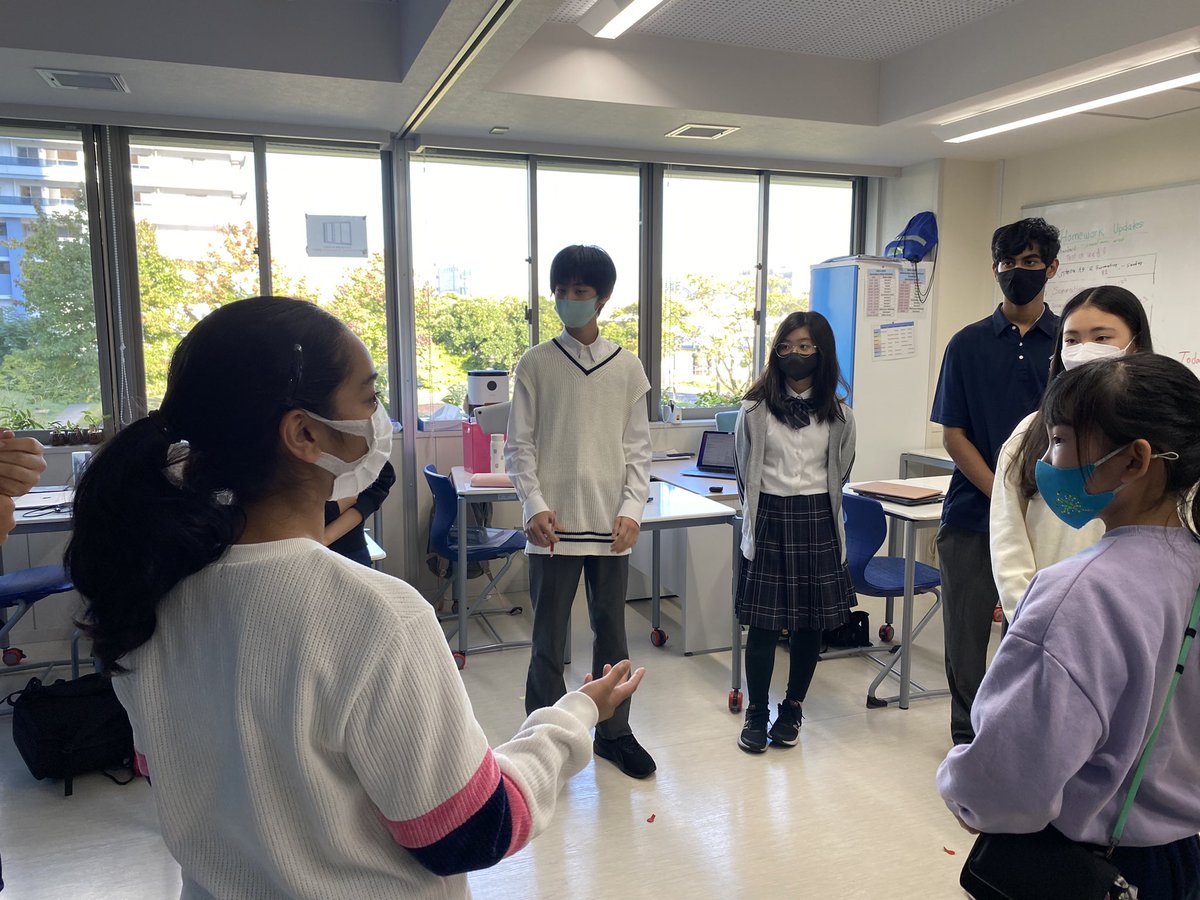 techyleger's tweet photo. Today was the day! Our ABC members facilitated their very first Cyberbullying Prevention Workshop! #SharingCircles #DigitalDrama @HorizonJapanIS https://t.co/KmpkN69xWu