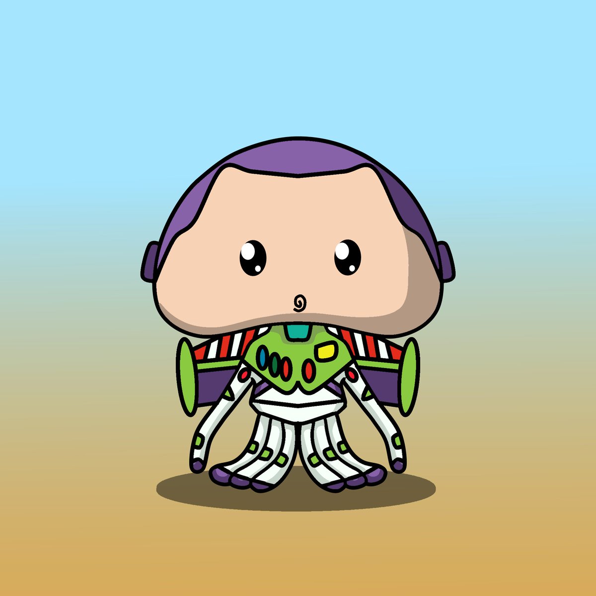 JellyFishVerse #220
Listed and ready to be adopted on opensea

🔸Handmade
🔸1/1 single edition
🔸Polygon network

Link:
opensea.io/assets/matic/0…

#nft #nfts #nftart #nftcomunity #dropyournft #jellyfishverse #buzzlightyear