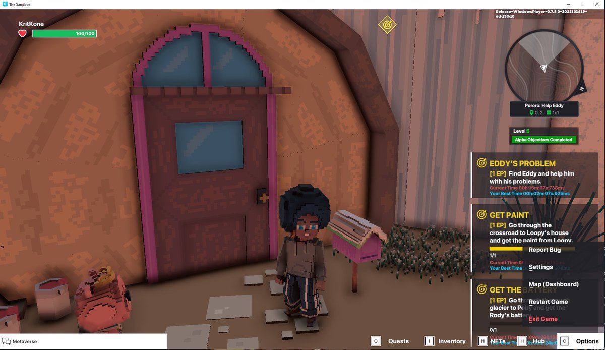 tiwwbud's tweet photo. @TheSandboxGame I just finished my quest on Pororo experience on the #SandboxAlphaS3 for a chance to win a Season 3 Alpha Pass! Here I am with a cute Pororo. Check out my screenshot!

#Pororo https://t.co/JaaeVG59Tg