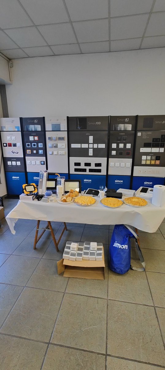 Durante el día de hoy estaremos presentando las novedades de <a href="/SimonElectricES/">Simon</a> en Hidrocantabria de Colindres , no pierdas la oportunidad de verlo, te sorprenderá!!!!