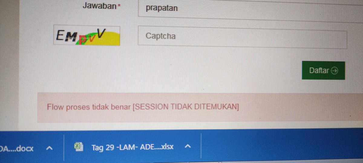 azrie18_'s tweet photo. @kring_pajak min, ini aku g bisa daftar npwp online. Gmn ya? https://t.co/QuYkmYAE8H