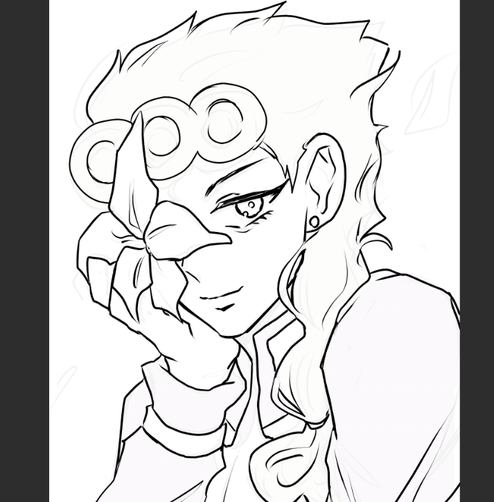 こういう絵一度描きたかったwip