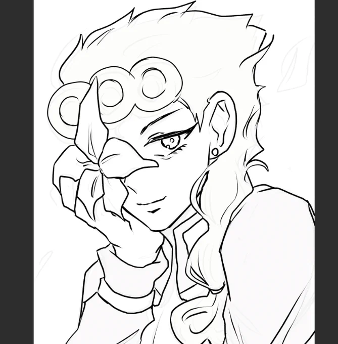 こういう絵一度描きたかったwip