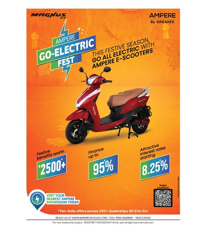 Swati123__'s tweet photo. Electric Scooter is really great I like it a lot please check out
#AmpereGoElectricFest https://t.co/zNbNPV8JTf