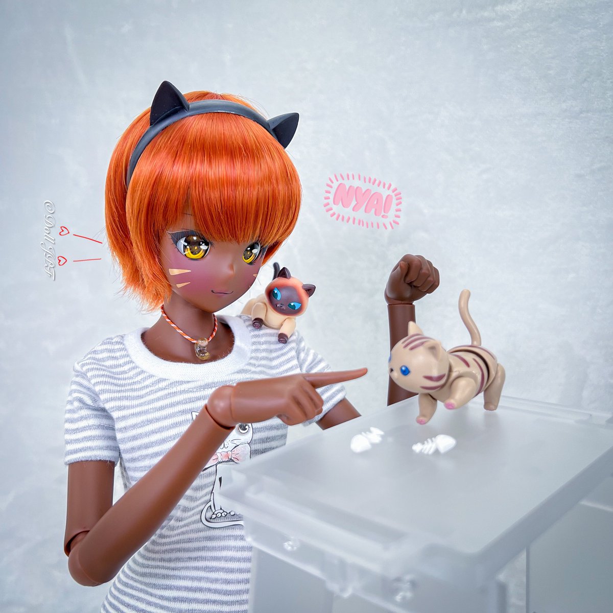 AndroidPDF's tweet photo. 琉ちゃん: ニャ💕 ヾ(Ф∀Ф)ฅ
Rui-chan: Nya💕 ヾ(Ф∀Ф)ฅ
#猫遊び #playwithcat #goldenprowess #smartdoll #smartdollprowess #smartdoll琉 #catgirl #dolljpf https://t.co/JGRc8FHsdY
