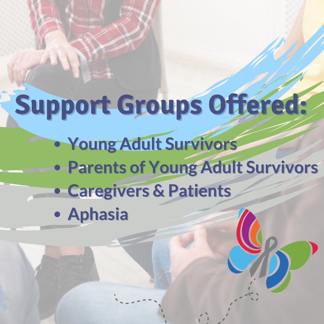 sbtfoundation's tweet photo. The SBTF is proud to offer several support groups for the brain tumor community. Please see our website for information, times, and how to join the conversation.
https://t.co/hQjEoTh8k0
#braintumorawareness #braincancer #sbtforg #braintumor #cancerresearch https://t.co/y1eHsfiK8M