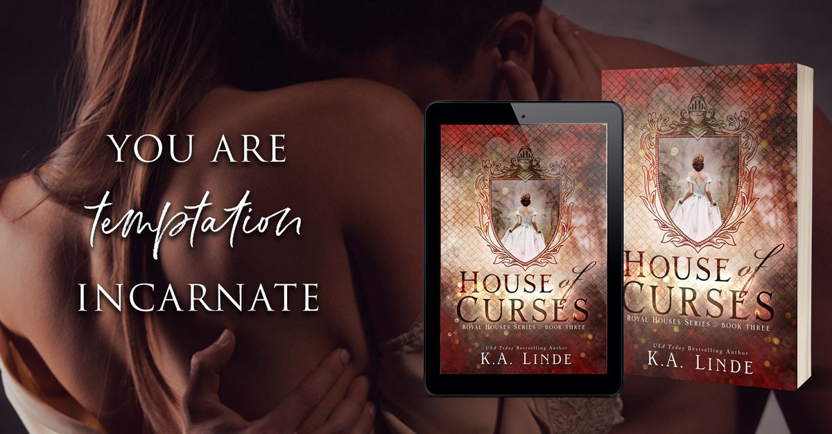 Fordham drew a line down her jawline, down her neck, and across her collarbone. “You are temptation incarnate.” She leaned forward into those words. Her chest against his. Her lips ready and waiting. “I missed you too,” she teased. 💖

kalinde.com/books/house-of…