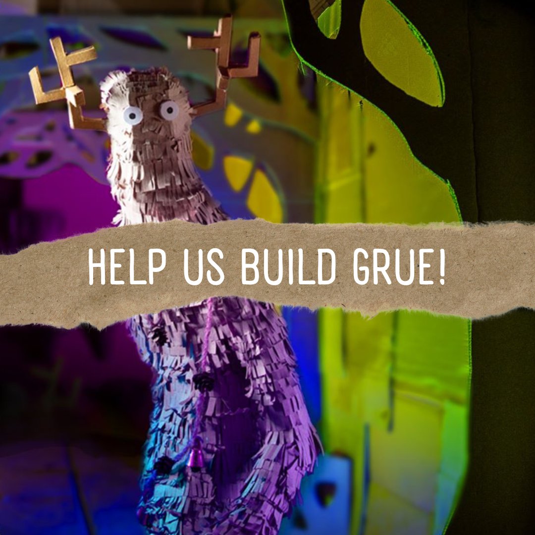 Join us at any of our drop-in community build days to help us turn recycling into something magical. All ages are welcome, and no previous experience is required, only a willingness to try something new and to get involved. More information - hello-arcade.com/gruebuild