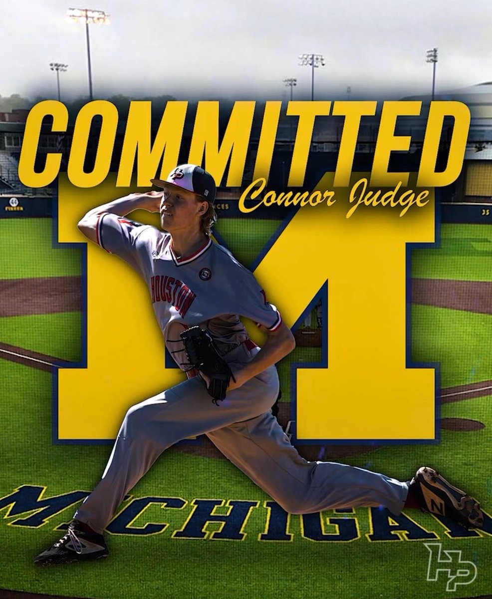 Committed!! Thank you to everyone who help along the way #GoBlue〽️ <a href="/umichbaseball/">Michigan Baseball</a> @HPbaseball3 <a href="/cpcavaliers/">College Park Baseball</a>  <a href="/TracyJSmith13/">Tracy Smith</a> <a href="/bengreenspan22/">Ben Greenspan</a> <a href="/HuntzingerBrock/">Brock Huntzinger</a> <a href="/IronWillSC/">Iron Will</a> <a href="/TXBaseballRanch/">Texas Baseball Ranch®</a>