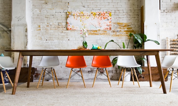 moderncre8ve's tweet image. walnut dining table| Modern Handcrafted Solid etsy.me/3N3FN92 #danishmodern #moderndiningtable #largediningtable #conferencetable @etsymktgtool