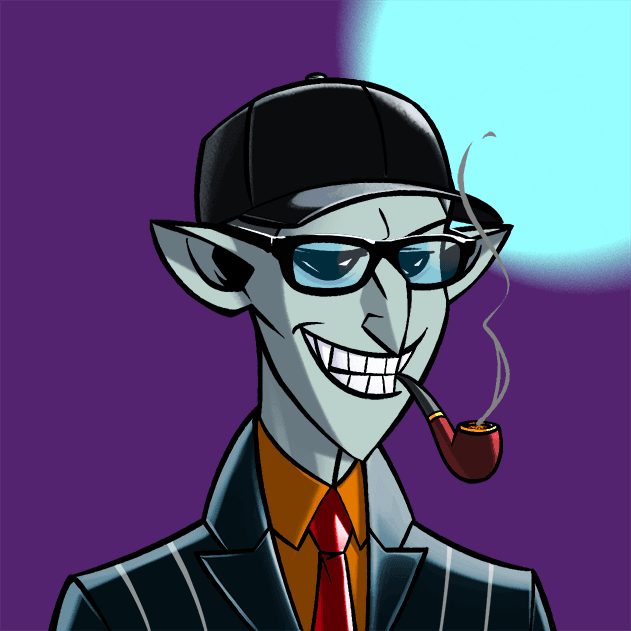 10_gbaby's tweet photo. October 20th...
This @SVSNFT  vamp means business 👔
@EamonnYann rocking the striped suit on thirsty thursday!
 🩸🔥🩸
Full black eye trait is also one of my favorites! 👌
Show some love, who else rockin suits today?? 
#svsnft #halloween #NFTCommunity https://t.co/zUJDMXVdc7
