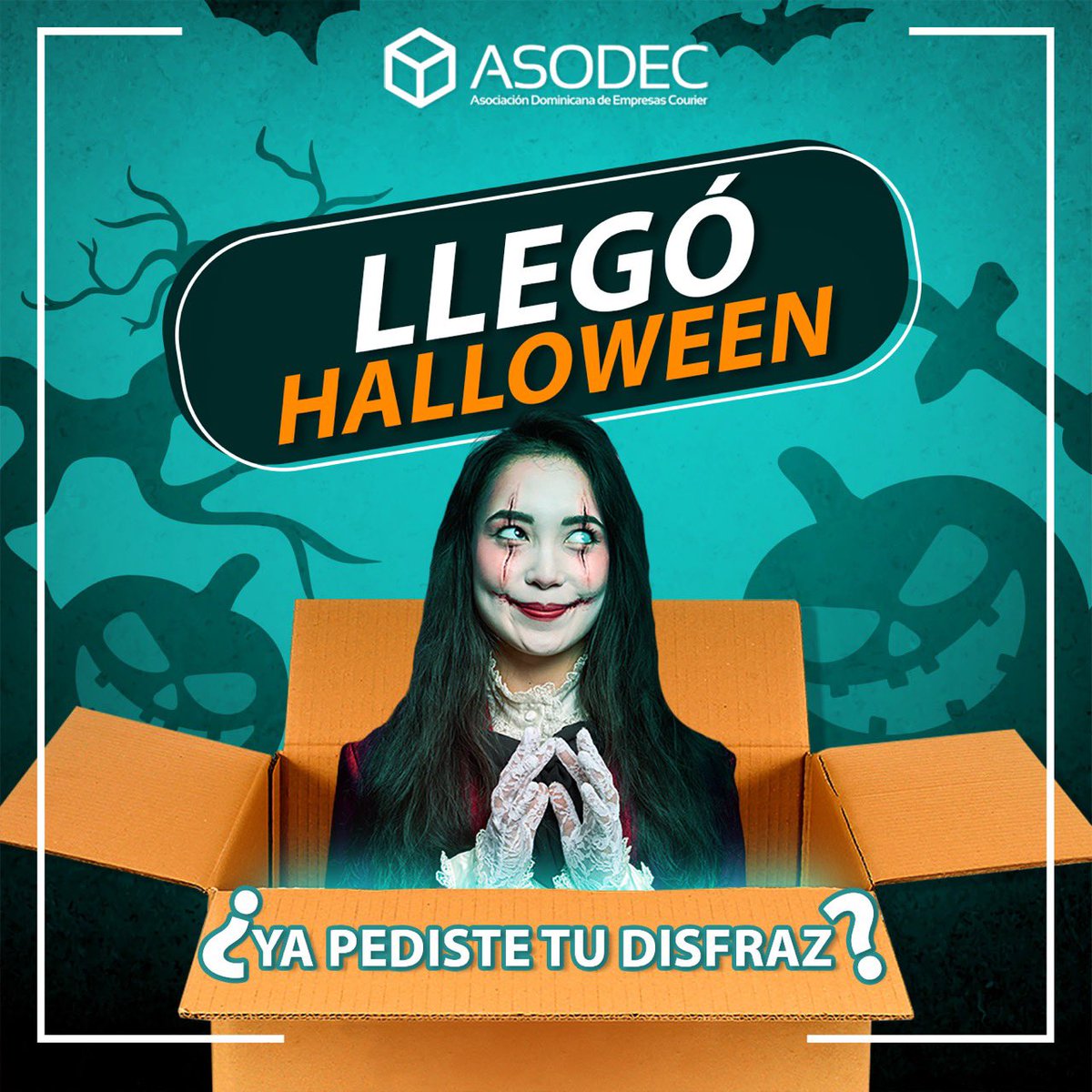 🦹🏽‍♀️🧛🏻‍♀️Llegó la temporada de Halloween🎃!!  Pide todos tus artículos y disfraces y traélo por tu courier favorito. Disfruta la mejor temporada juntos a tus amigos y familiares 🦇
Realiza tus compras con tiempo y evita los atrasos de las líneas aéreas.#Asodec #comprasporinternet