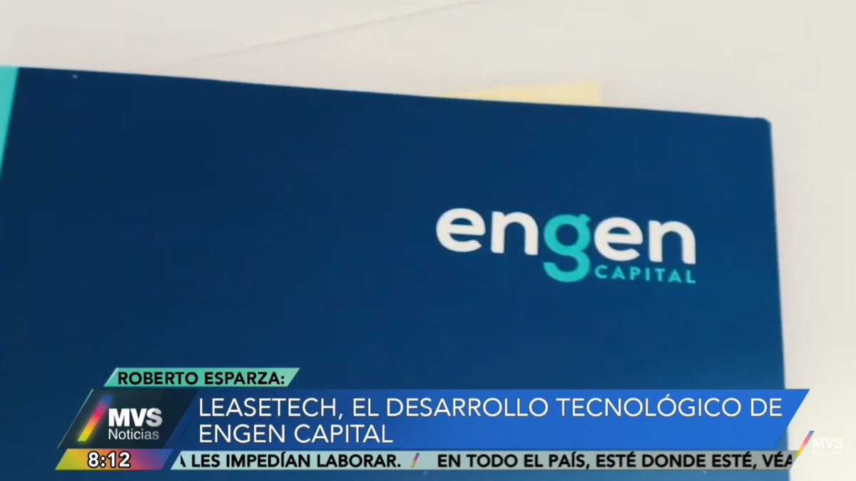LuisCardenasMx's tweet photo. #EntrevistaMVS | #AlAire por el 102.5 FM, @MVStvOficial y https://t.co/umX8q8nQld: Roberto Esparza (@RobertoResparza), Director de LeaseTech de @EngenCapital, habla en #LaPrimeradeMVS sobre #LeaseTech, el desarrollo tecnológico de #EngenCapital https://t.co/Dk71jy42d7