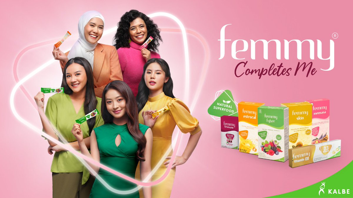 Hanifah_Nila's tweet photo. Selain aku sebutkan tadi, masih ada beberapa produk Femmy lainnya ada Femmy Trimune, Femmy Estrocal, dan Femmy vitamin D3. Semuanya untuk wanita.

#FemmyCompletesMe #BeHealthyBeProductive https://t.co/Plm6d1YkU6