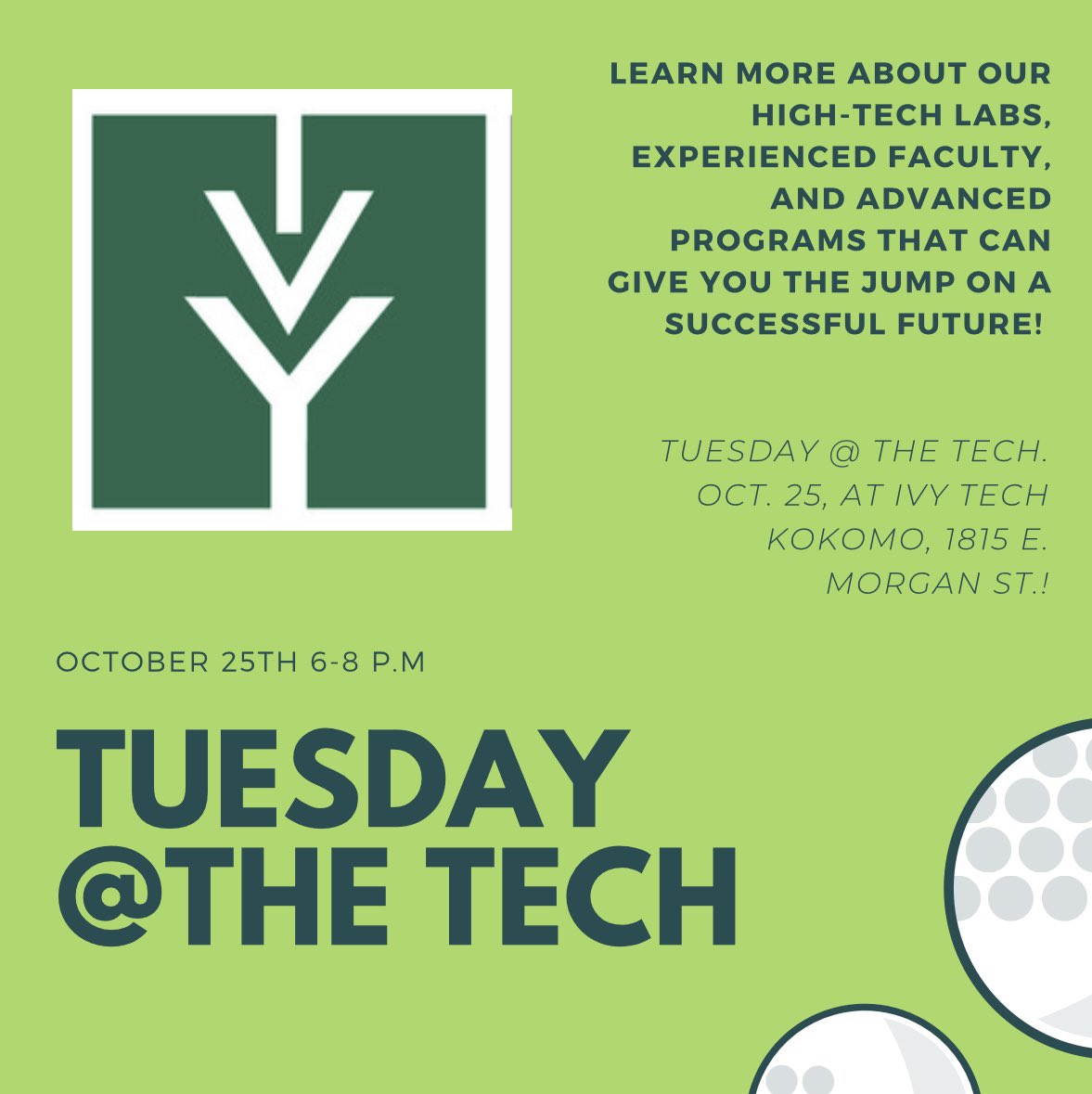 If your interested in computer controls, robotics, 3-D printing, or anything technological Tuesday’s @TheTech are for you! View the graphic below for details!