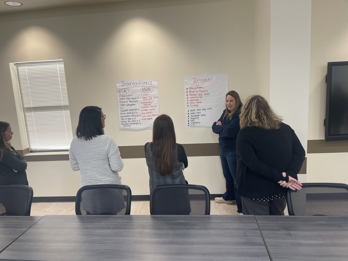 DrHeadMath's tweet image. CCSD Lead interventionists engaged in an Expert Walk of strategies and resources to learn how to support students.  @CherokeeSchools @gray_l2 @HolmesMichon @DrKABryant