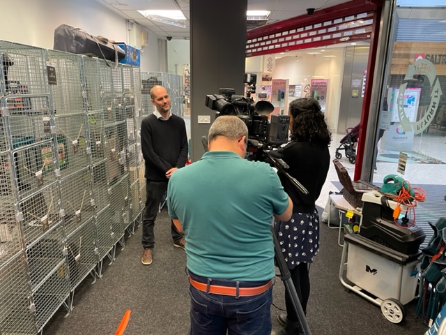 Thanks to <a href="/reTHINKprm/">reTHINK PR & Marketing</a> for setting up the interview for Director @benreynolds1977 with <a href="/BBCWalesNews/">BBC Wales News</a> last night.

Ben was talking about our Swansea Library of Things  <a href="/QuadrantSwansea/">Quadrant</a> - a pop-up library of useful items customers can borrow.

Much needed in these challenging times!
