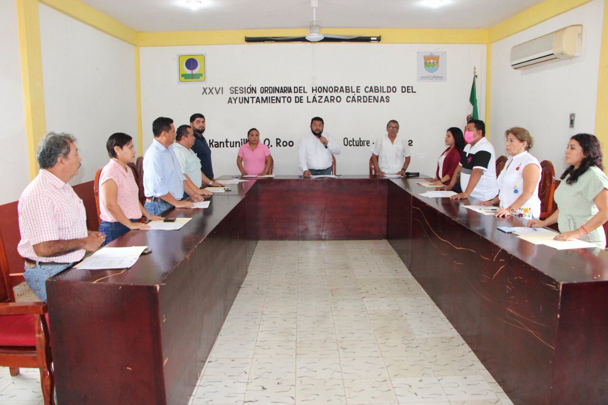 🟠CABILDO DE LÁZARO CÁRDENAS APRUEBA EXHORTO A FAVOR DEL C. MARIO VILLANUEVA PARA SOLICITAR QUE LE SEA OTORGADO LA PRISIÓN DOMICILIARIA