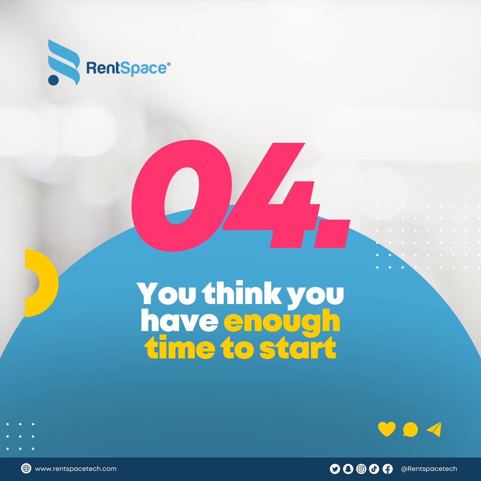 rentspacetech on Twitter: "Don't get stuck in the "I can't save money