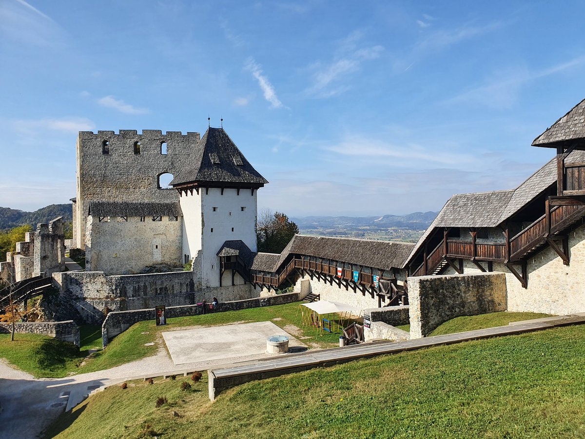 RJonTourUK's tweet photo. Really enjoying my visit to Celje Castle in #Slovenia. The castle is lovely and the views of #Celje from above are fantastic.

#travelbloggers https://t.co/6VmBSZc9Wh
