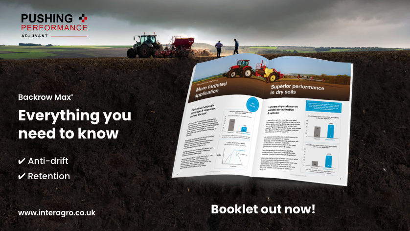 NichinoUK's tweet image. Take the vulnerability out of your herbicide application with #Backrow Max 👊🏆

The new #herbicide adjuvant that takes weed control to the max 🌱

You can find out more &amp;amp; download our booklet here 🧐👉bit.ly/3EOM6fa

#PushingPerformance #BeatGrassweeds