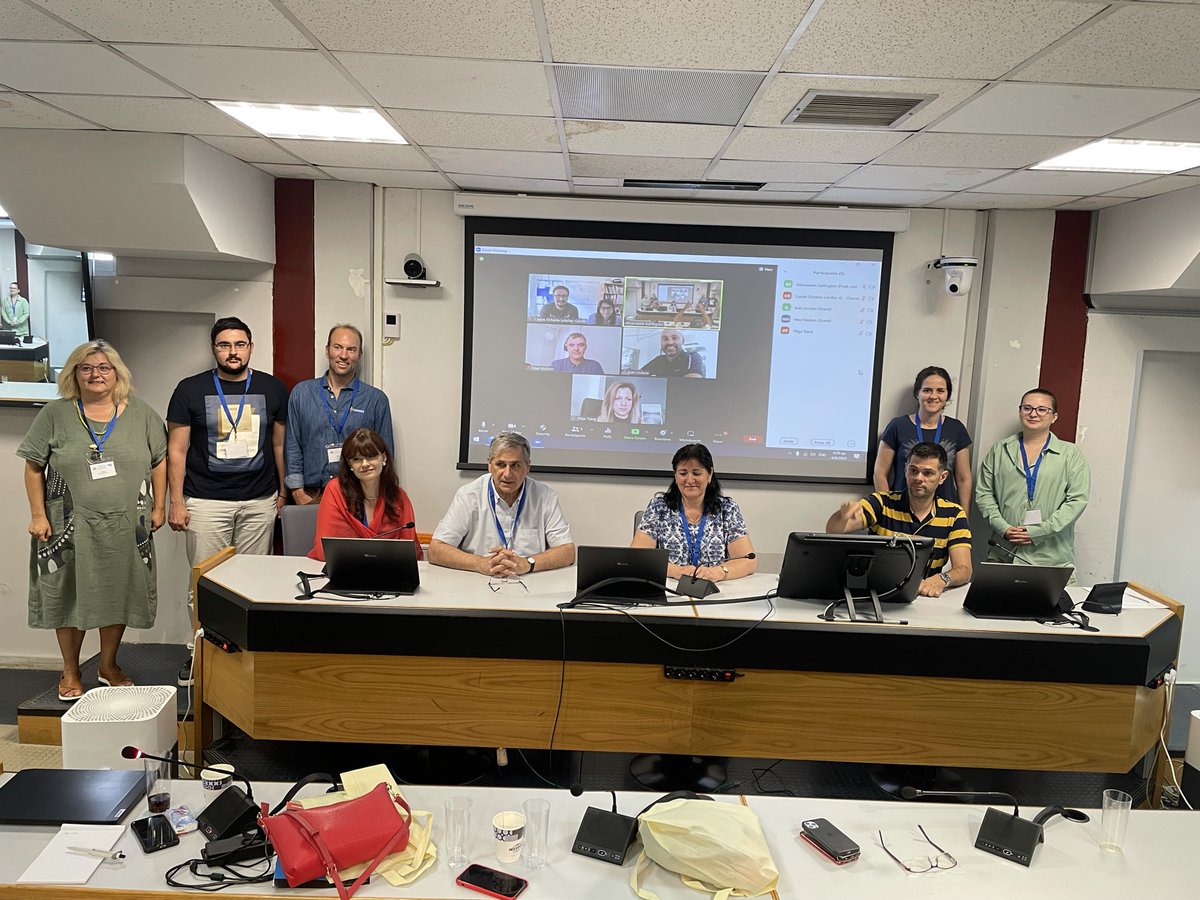 MariGre04385907's tweet photo. At #Marigreen we had our first physical meeting since COVID at #Auth in Thessaloniki where the partners shared and discussed the last results of the project. 
#bluebioeconomy #bluebio #frombluetogreen https://t.co/8HPBcTbeEG