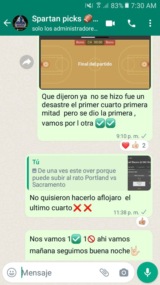 Buen dia migente ayer nos fuimos 1✅ 1🛇 ahi vamos hoy tenemos 2 jugaditas les dejo link para que ingresen todos son bienvenidos

Exito y buena vibra✌chat.whatsapp.com/ISp9yFxF6sO6PS…