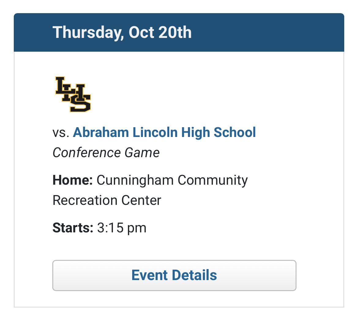 It’s #SeniorDay for #BobcatsGVB as they host Abraham Lincoln today at 3:15. The address for the match is 1018 Wallace St, 19123 #Bobcats4Life