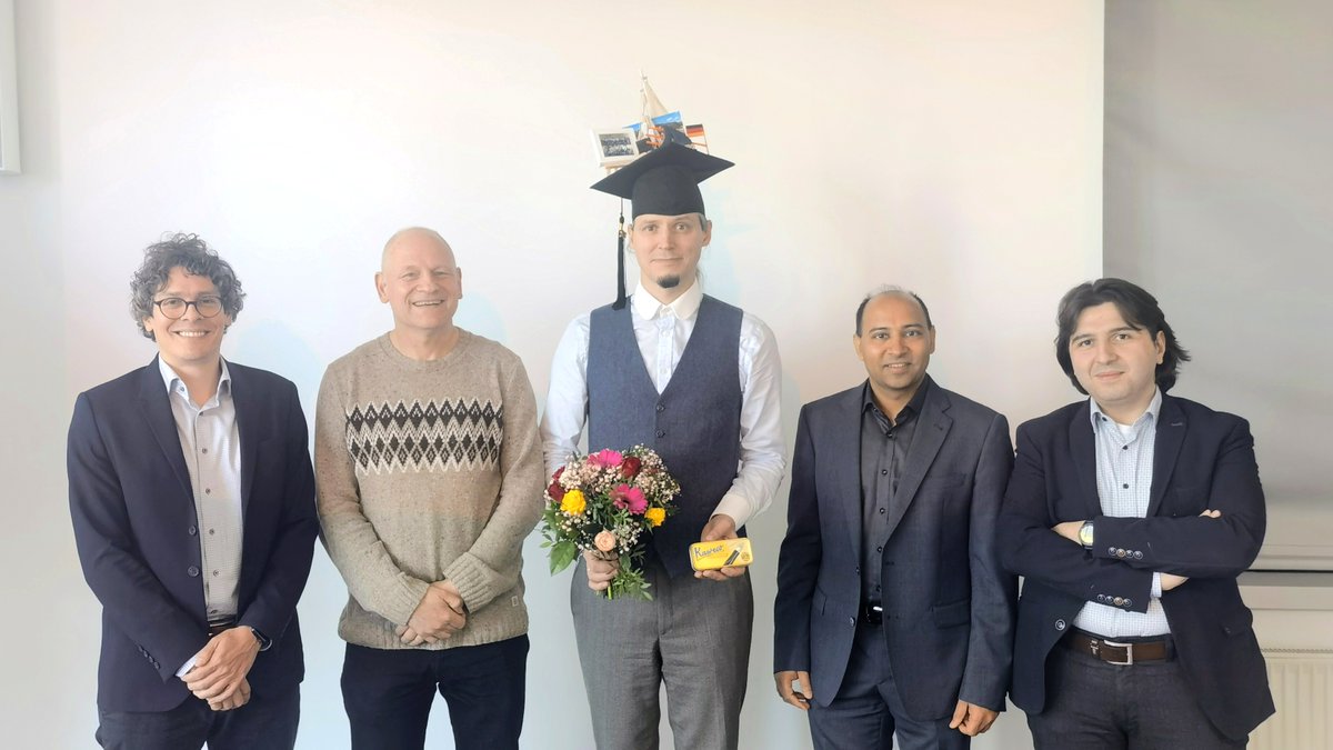 AkashKumar_PD's tweet image. Congratulations to now Dr. Michael Raitza for successfully defending his PhD today on Analytical Exploration and Quantification of Nanowire-based Reconfigurable Digital Circuits. Thanks to all committee members. Hussam Amrouch, @jeronimo_cas @TMikolajick @ADS_TUD @cfaed_TUD