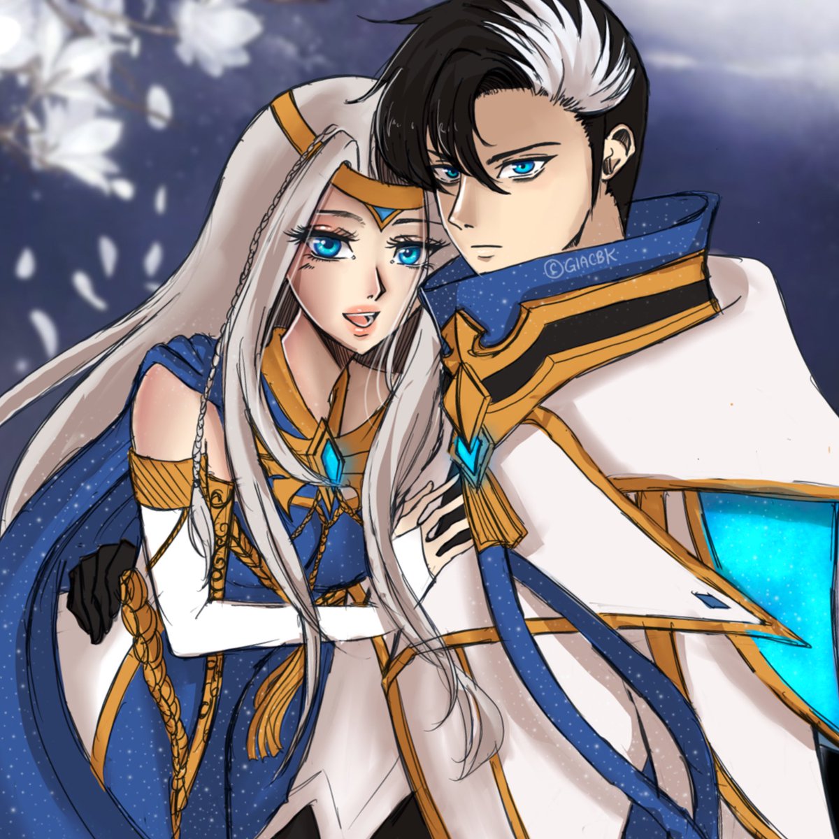 Im planning on making stickers and selling them ^3^]> here is a sample of one of my designs 

Still under trial and error but if ever it does work out hope you guysbcan support me 👍 

Any other stickers you guys want to see? XD 

#gravanna #grangermkbb #silvannamlbb #grangvanna