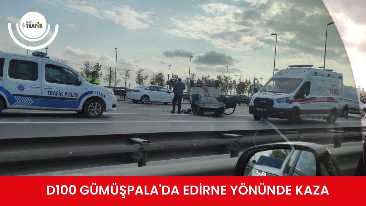 SON DURUM

D100 Gümüşpala'da Beylikdüzü yönünde bir araç takla attı.

📌Ekiplerin kazaya müdahalesi sürerken akış 2 şeritten sağlanıyor. 

📌Yoğunluk geride Sefaköy'den itibaren başlıyor.