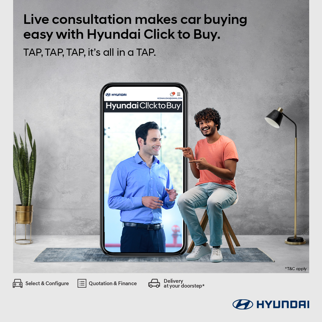 Hyundai India on Twitter: "Buy a new Hyundai car on Click to Buy for a ...