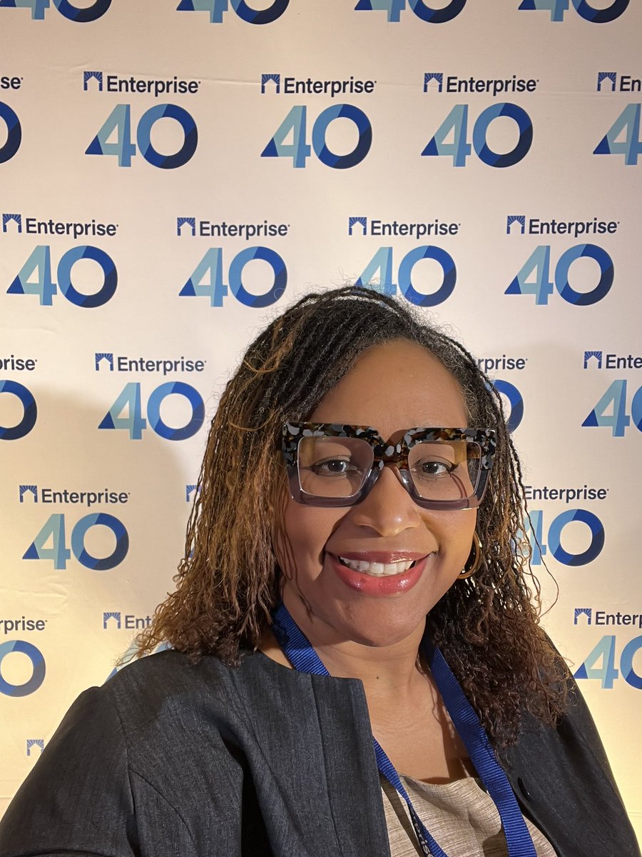 Celebrating <a href="/EnterpriseNow/">Enterprise Community Partners</a> 40th Anniversary!  Follow <a href="/EnterpriseNow/">Enterprise Community Partners</a> for live #Enterprise40 updates.