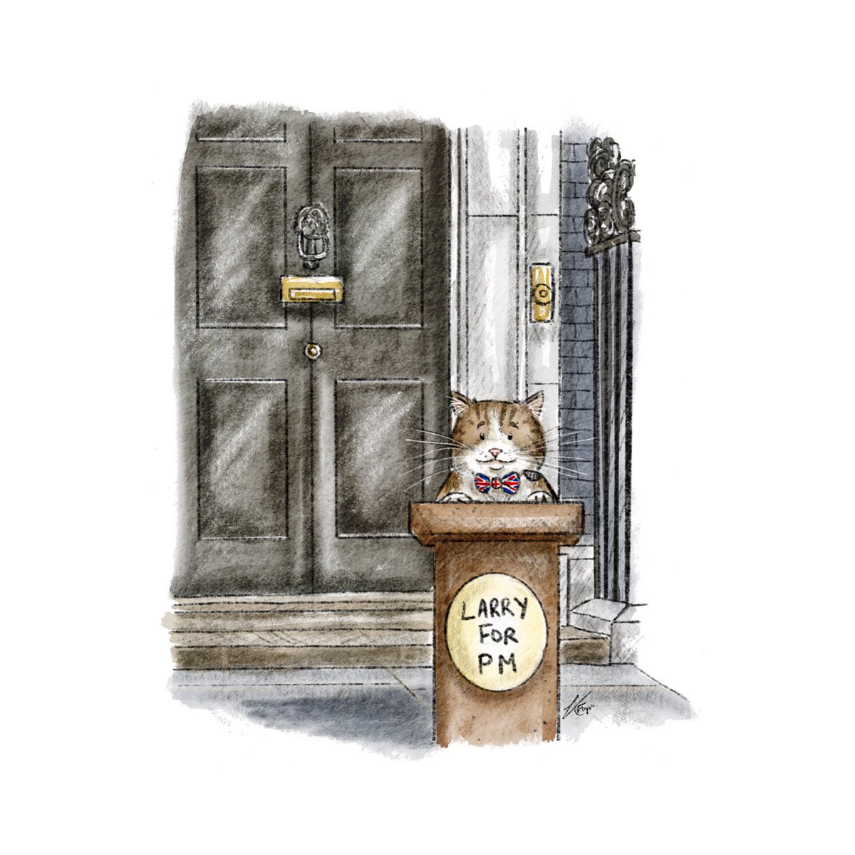 Bye Liz! 🐾 #PrimeMinister #LarryForLeader #GeneralElection2022