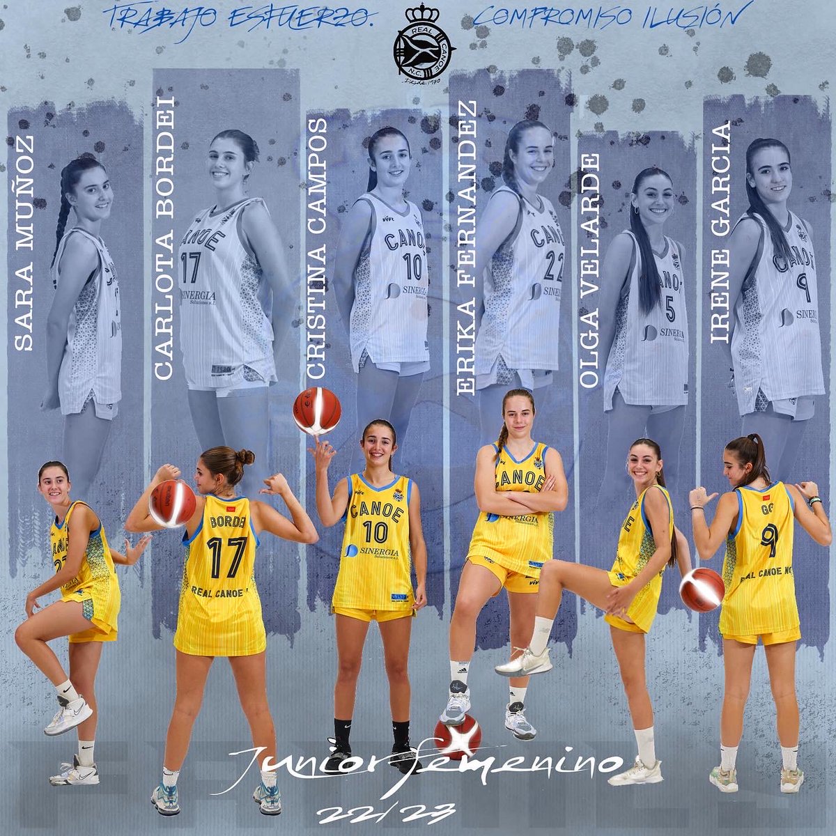 📸 Ayer se presentó al Junior Femenino Sinergia <a href="/realcanoe/">Real Canoe NC</a> por su instagram. Estoy totalmente emocionada de lo bien que han salido las fotos y lo bien que quedan las imágenes con la magia de <a href="/pableras44/">Pablo Roldan</a>. 
📌 instagram.com/p/Cj6C7M3jEI-/…