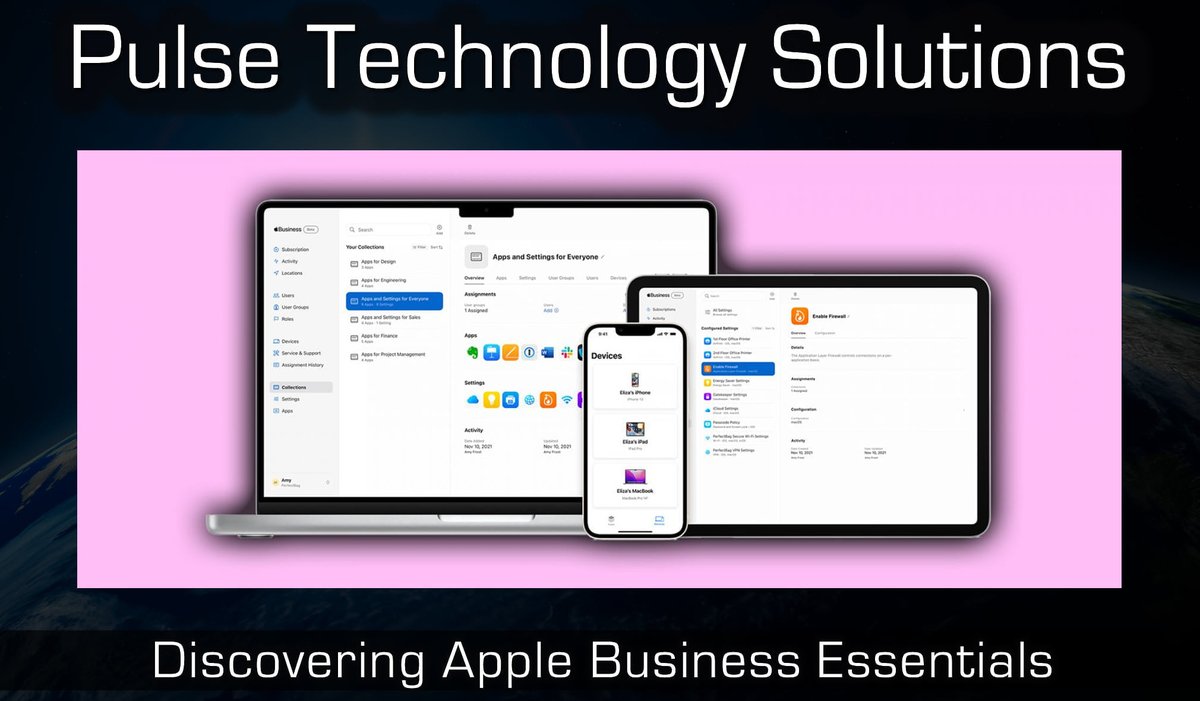 PulseBiz's tweet photo. A little more than a year ago, Apple acquired a platform called Fleetsmith with the intention of using it to create business management software. Now, that goal has finally come to fruition.
https://t.co/qW7CD7eQuD
#applebusinessessentials #PulseTechnology https://t.co/Hmp3SUqu56