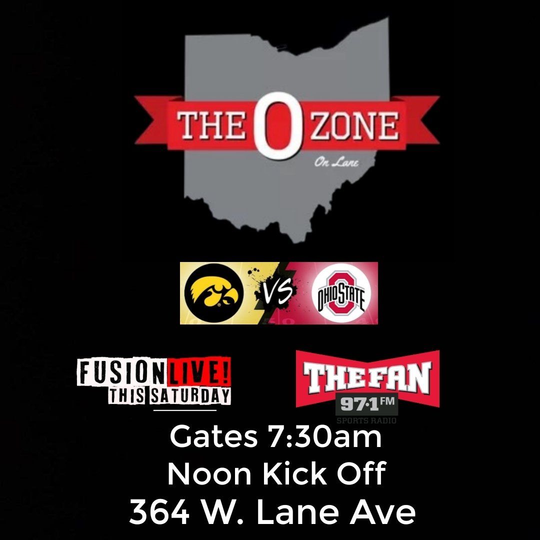 This Saturday
364 West Lane Avenue

Gates open at 7:30 a.m.
#GoBucks