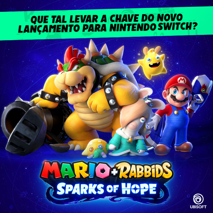 Jogo Mario Rabbids Sparks Of Hope N Switch KaBuM