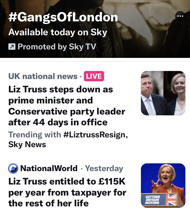 Quite the screenshot! #ToryDisgrace #LizTruss #Shameful #GeneralElectionNow