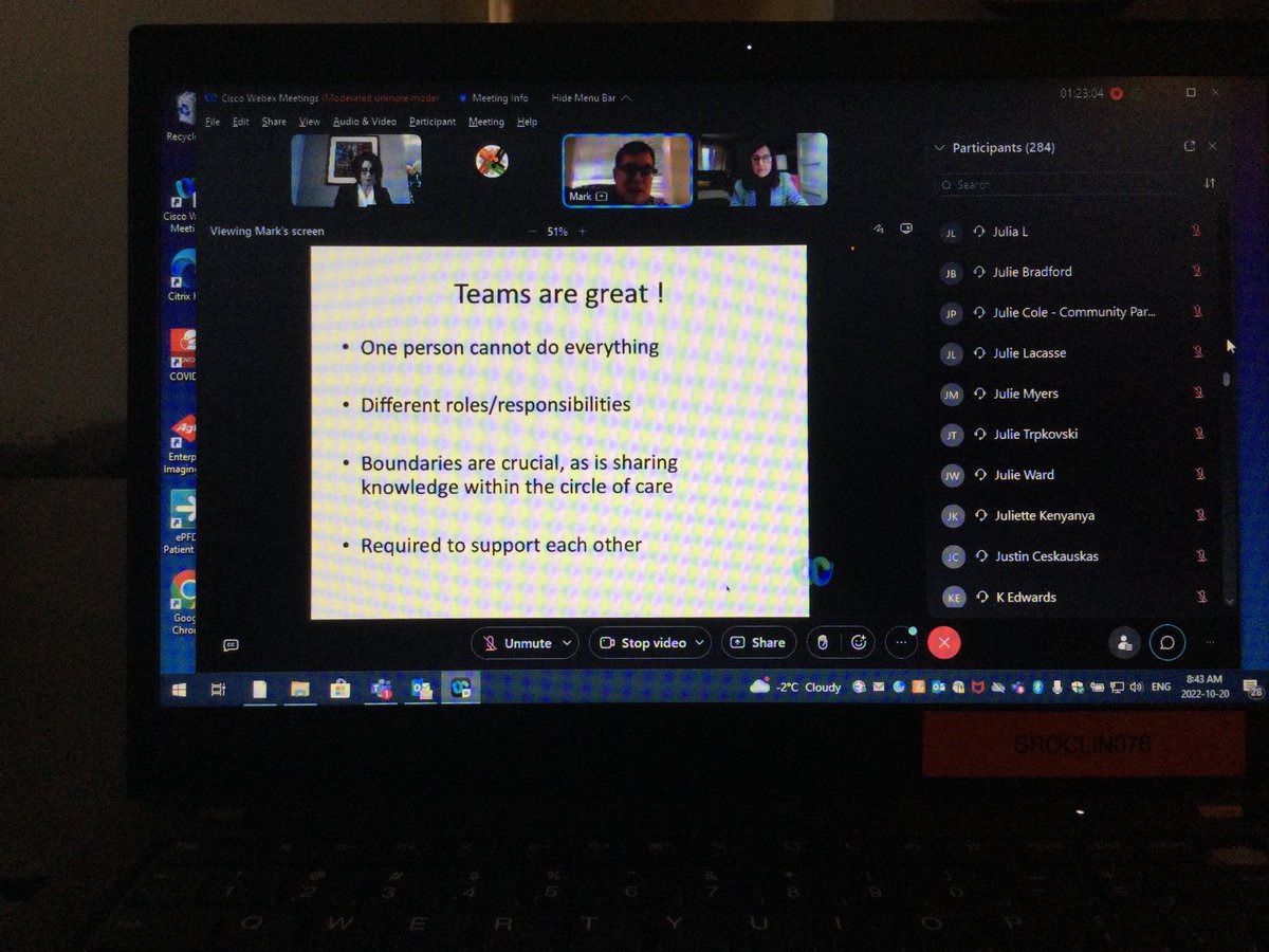 Thank you Mark Lachmann ⁦@PGLO_Geriatrics⁩ Teams matter, especially in #geriatrics: their work is valuable, they are specialists, and every role essential. So important: getting to know our patients is key to developing a collaborative care plan. #refresherday2022 @NESGC