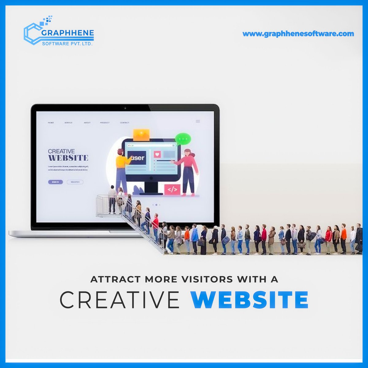 Graphhenesoft's tweet image. #Graphhene #Software is one of the leading UI UX design agency. 
Get an attractive #website &amp;amp; increase your website #traffic with us
Book your appointment: graphhenesoftware.com/contact
 #software #ShahRukhKhan #office #corporate #hotel #Don3 #india #usa #dubai #IT #digitalmarketing