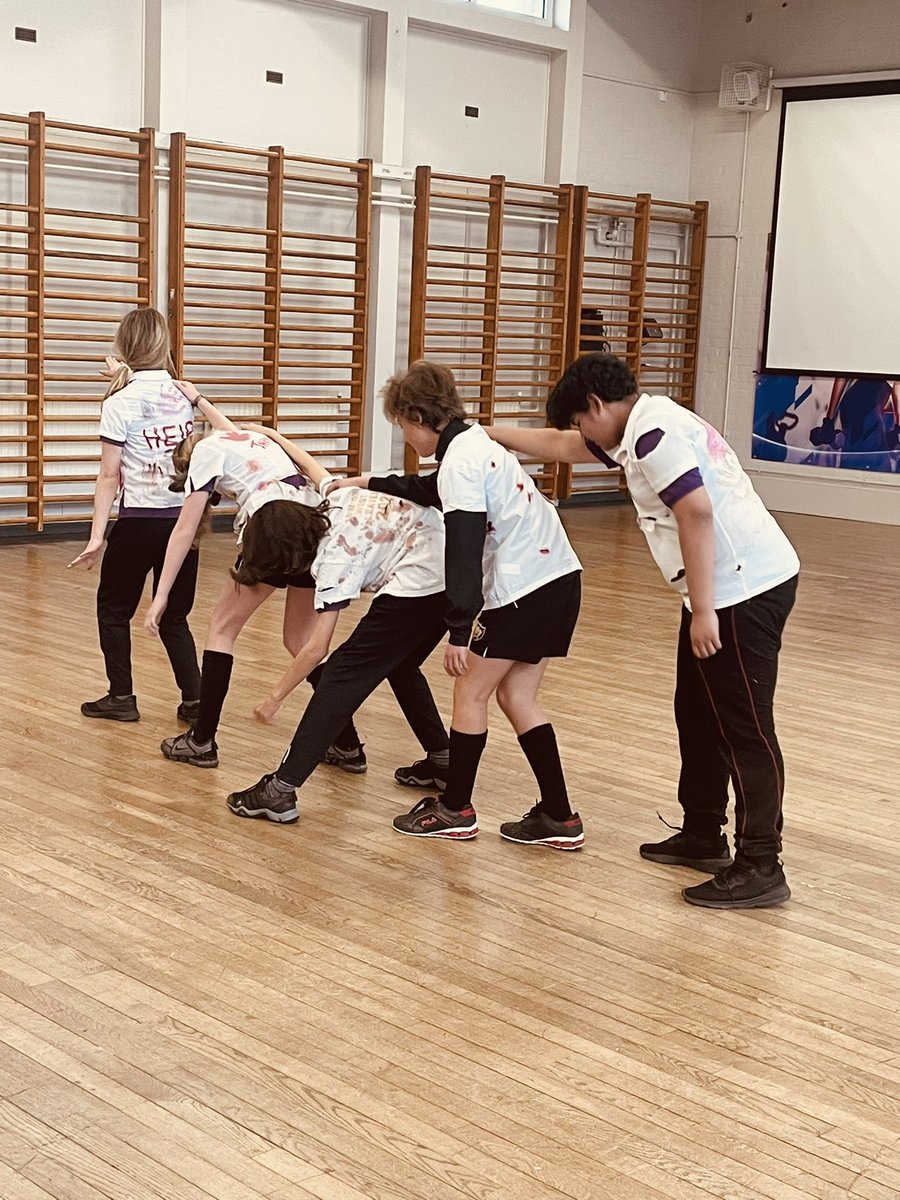 PeGolborne's tweet photo. Well done to our year 8s who performed their Thriller routines today! It was great to see so many of you in character 🧟‍♀️🧟 https://t.co/aQLabvNn6s