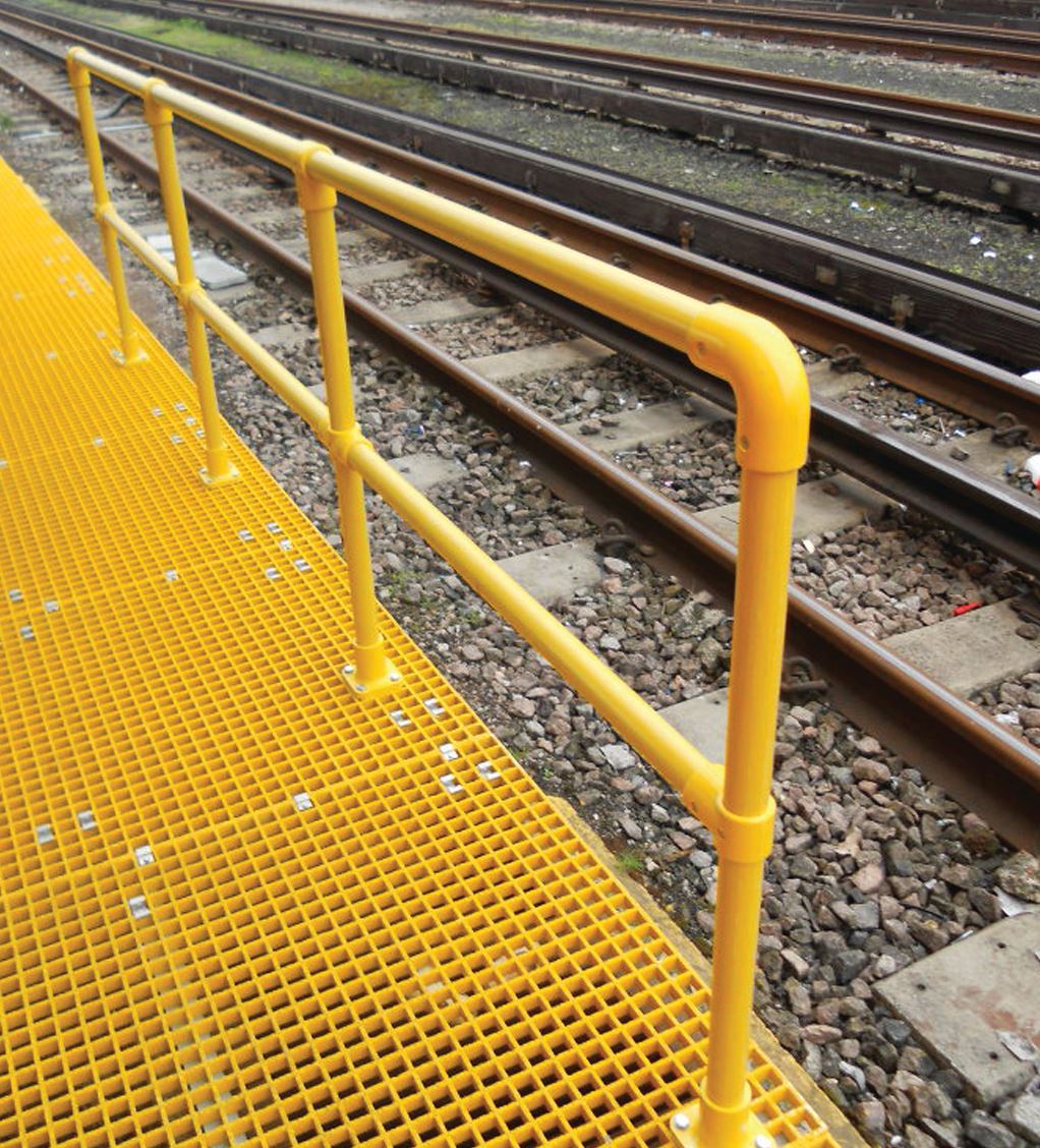 fh_brundle's tweet photo. Our yellow modular GRP #handrailsystem is a lightweight, cost-effective method to easily construct long runs of handrailing with low maintenance costs.
Easy to install, you simply cut the tube and fix it on-site.
Find out more - https://t.co/3KfKaai75W
#grp #fhb https://t.co/F0JgPcrRiA