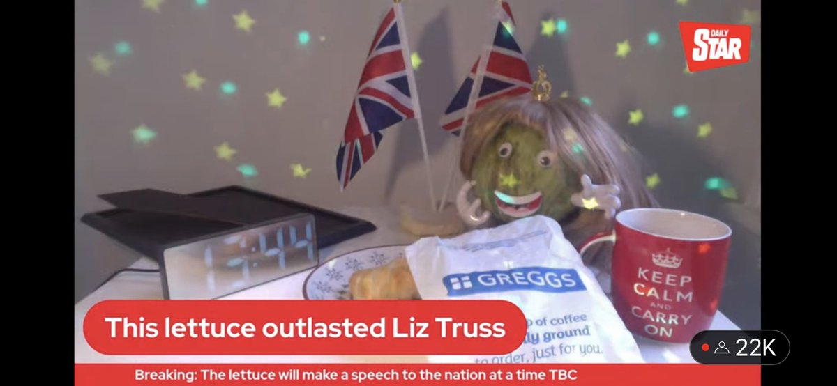 Bibb goodbye to Liz Truss as the lettuce wins